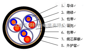 WDZR-DJYPY(R)P低煙無(wú)鹵計(jì)算機(jī)電纜